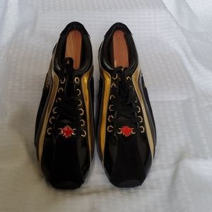 D Squared Men's Athletic Black/Gold Shoes